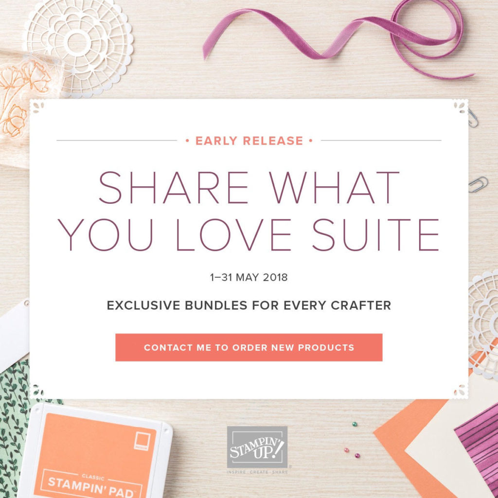 Share what you love Stampin' Up Suite